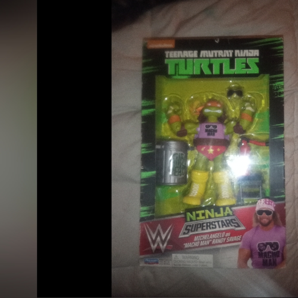 TMNT Michaelangelo as Macho Man Randy Savage BNIB